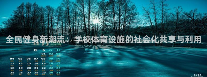 意昂体育4平台：全民健身新潮流：学校体育设施的社会化