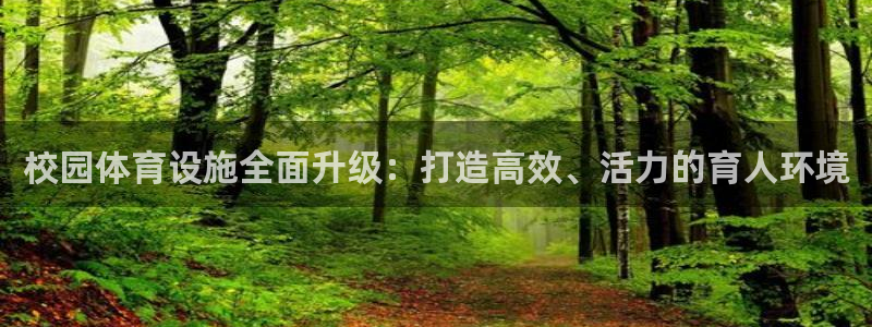海南意昂体育4：校园体育设施全面升级：打造高效、活力