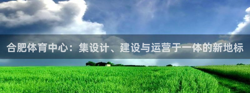 意昂体育4平台假的吗是真的吗：合肥体育中心：集设计、建设与运
