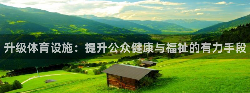 意昂体育4平台是正规平台吗：升级体育设施：提升公众健康与福祉