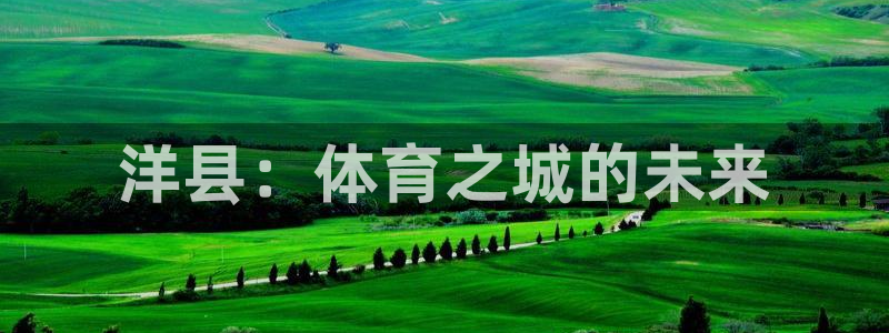 意昂4新能源：洋县：体育之城的未来