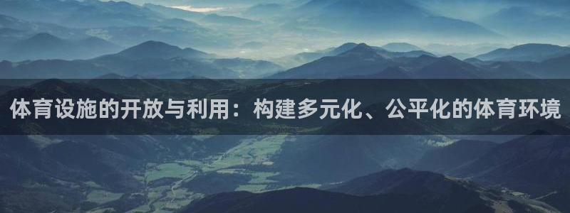 意昂体育4是干嘛的公司：体育设施的开放与利用：构建多