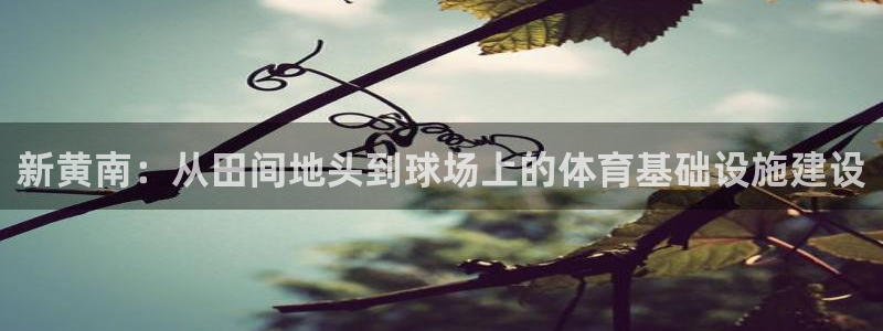 意昂体育4平台假的吗是真的吗吗：新黄南：从田间地头到球场上的
